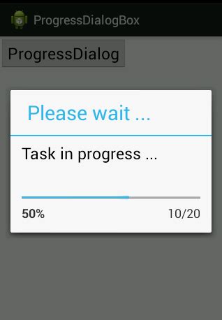 How To Use Progress Dialog Box In Android Tricks Of IT