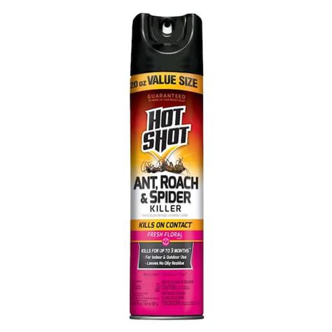 Reviews For Hot Shot 20 Oz Ant Roach And Spider Insect Killer Aerosol Spray Fresh Floral