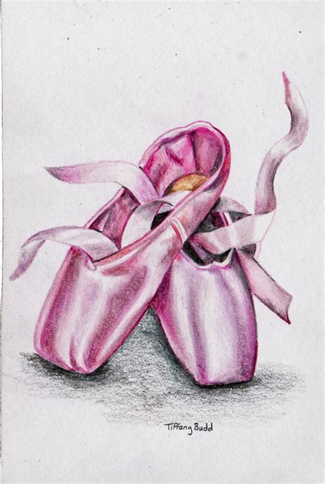 Ballet Slippers Drawing At Getdrawings Free Download