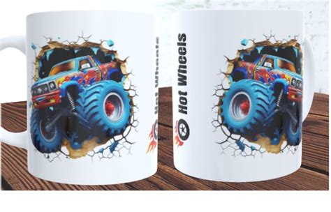 Caneca Personalizada Hot Wheels Elo Produtos Especiais
