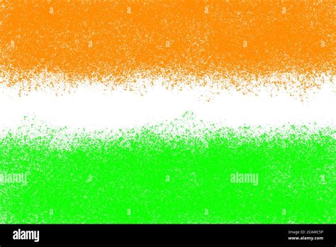 Illustration Of The Bright Indian Flag Colors Stock Photo Alamy