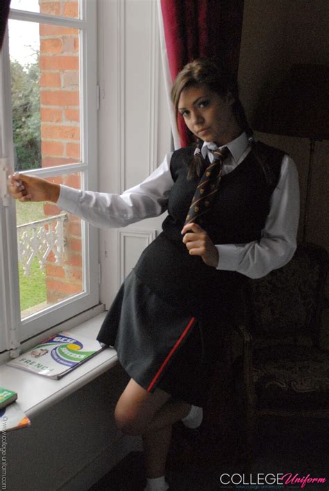 College Uniform Starring Samantha Buxton Naked Porn Pics CoedCherry