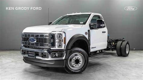 New 2024 Ford Chassis Cab F 450® Xl Regular Cab In Buena Park R240274 Ken Grody Ford Orange