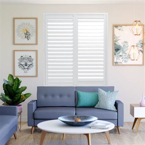 Aluminium White Gloss Plantation Shutters – ABC Blinds Online