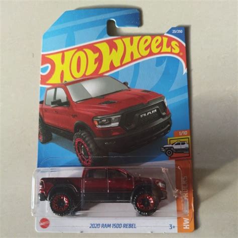 Jual Hot Wheels 2020 Ram 1500 Rebel Shopee Indonesia