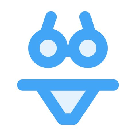 Bikini Generic Blue Icon