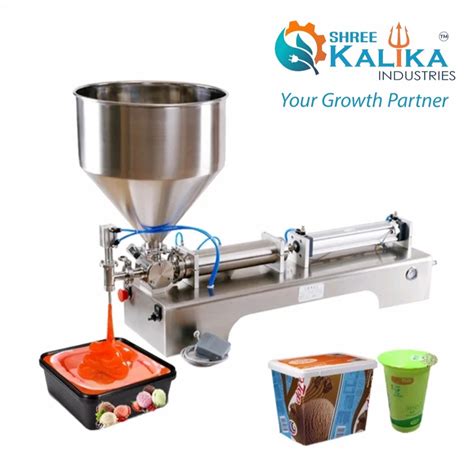 Stainless Steel Viscous Cream Filling Machine Hp At Rs In