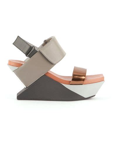 Gray United Nude Shoes For Women Lyst