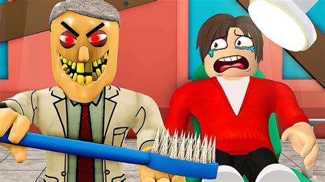 Escape Do Dentista Bob Malvado Maluco Roblox Youtube