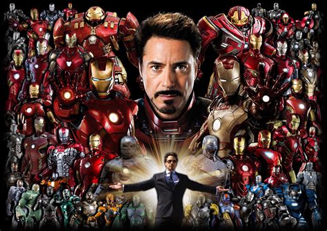Made This Mcu Iron Man Poster Will All Suits Inspired By A Drawing I