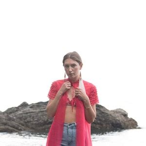 S Vintage Peignoir Ruffle Lace Red Nightie Sheer Lingerie Babydoll Lingerie Sheer Duster