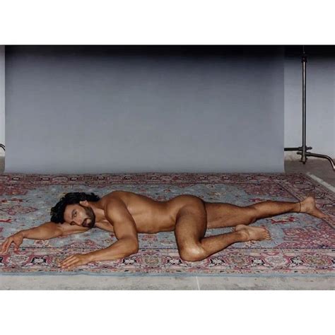 Ranveer Singh Poses Nude In Viral Photoshoot I Can Be Naked In Front Of Thousand People