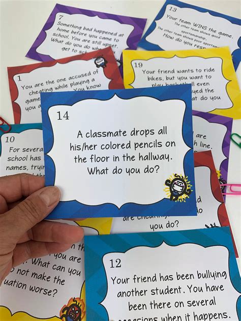 Social Scenario Cards