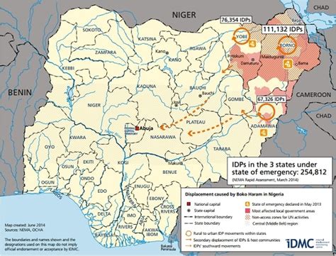 Map What Boko Haram Is Doing To Nigeria The Washington Post