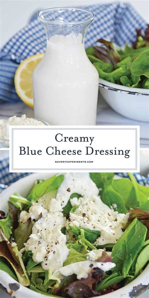 Homemade Blue Cheese Dressing With 2 Secret Ingredients