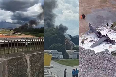 Avião Cai Em Belo Horizonte Mg Pega Fogo E Mata Ocupantes