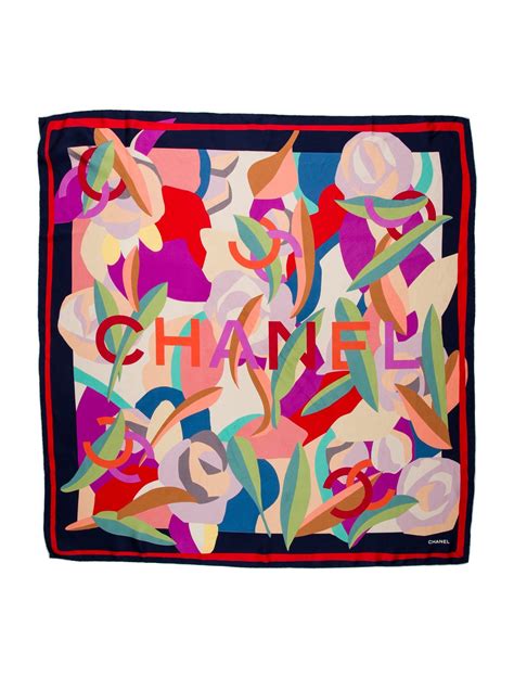 Chanel Silk 2020 Scarf - Blue Scarves and Shawls, Accessories ...