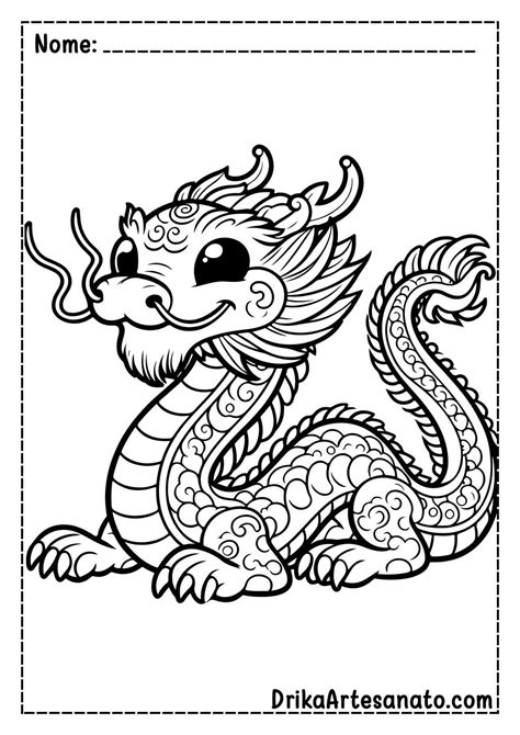 Imagens De Dragão Para Desenhar - 5