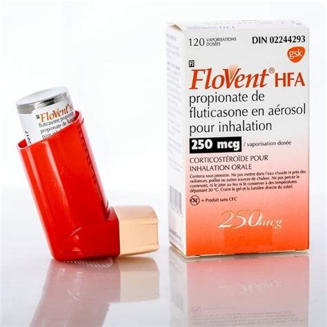 Rx Required Flovent Fluticasone Propionate 250mcg 120 Mdi
