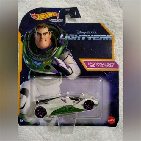 Mattel Toys Hot Wheels Buzz Light Year Limited Edition Disney Light
