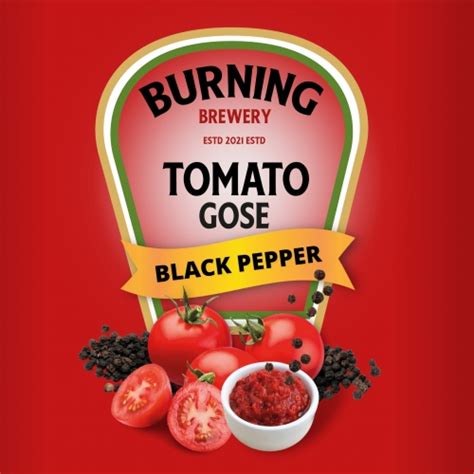 TOMATO GOSE Black pepper - Burning Brewery - Untappd