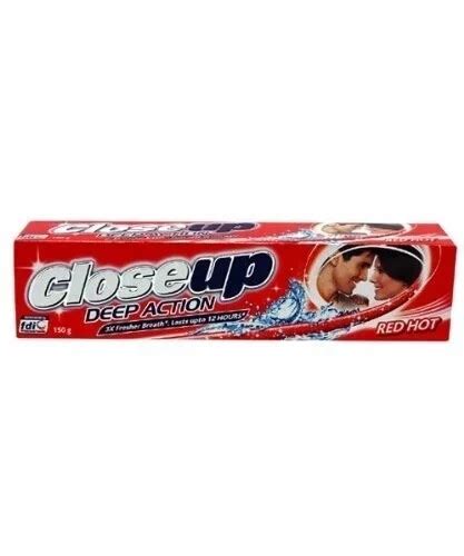 Closeup Red Hot Deep Action Toothpaste 150g Free Shipping World Wide EBay