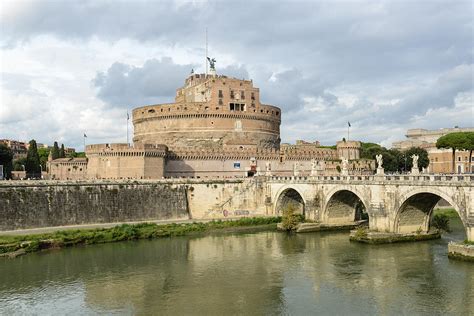 castle st angelo  rome italy photograph  brandon bourdages pixels
