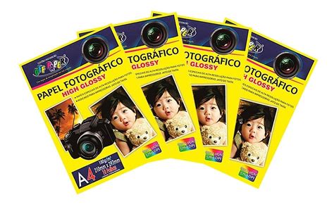 Qual Melhor Papel Para Imprimir Fotos - Papel Para Imprimir Fotos Papel Fotográfico 180g A4 200fls | Mercado Livre