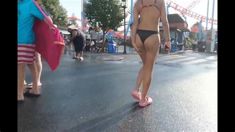 Black Bikini Hot Girl