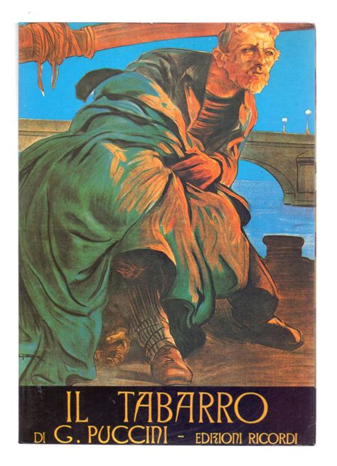 Il Tabarro By P Puccini Adrioni Ricordi Libreria Soles