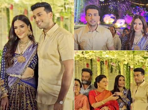జయరామ్‌ కుమారుడి ఇంట పెళ్లి సందడి కాబోయే కోడల్ని కూతురు అన్న నటుడు