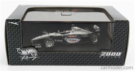 MATTEL HOT WHEELS 26750 Scale 1 43 McLAREN F1 MP4 15 MERCEDES N 1 SEASON 2000 MIKA HAKKINEN
