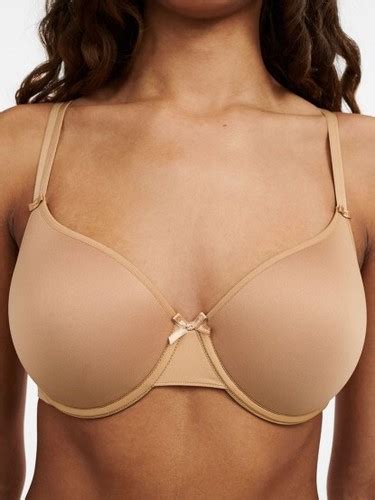 Women S Chantelle Basic Invisible Smooth Custom Fit Bra Nude Toffee