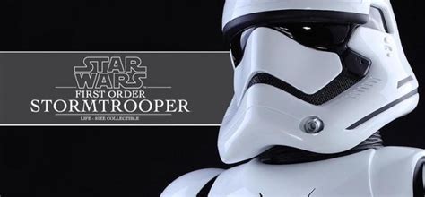 Hot Toys Has A Life Size First Order Stormtrooper Figure