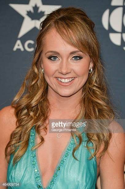 Actress Amber Marshall Arrives At The Canadian Screen Awards At