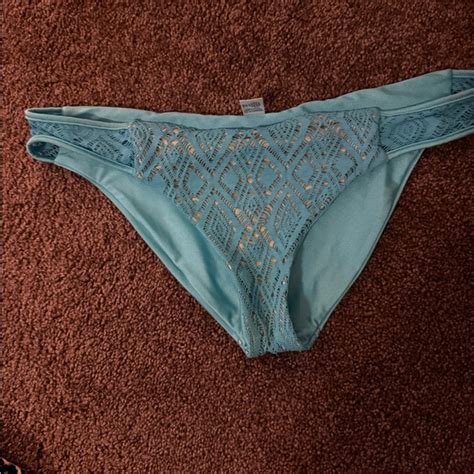 Luli Fama Swim Luli Fama Miami Nights Aruba Blue Full Bikini Bottom