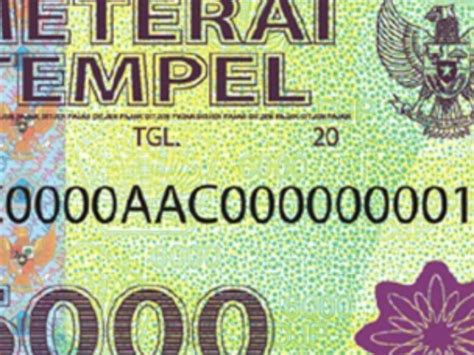 Detail Materai 6000 Png Hd Koleksi Nomer 23