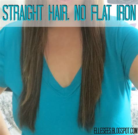 Elle Sees|| Beauty Blogger in Atlanta: How To: Straighten Hair Without
