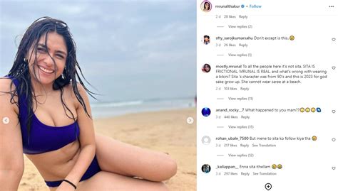 Mrunal Thakur Bikini Photos ह तच सत आह क अभनतरच Bikini Photos पहन चहत खवळल