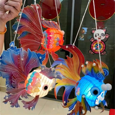 Đèn lồng cá chép đèn trung thu hot 2024 đèn lồng giỏ tre thỏ đèn giỏ bướm Shopee Việt Nam