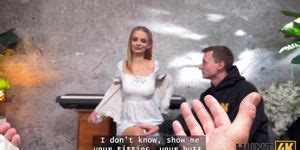 Hunt K Blonde Babe Naomi Love Is Showing Off Her Natural Tits And Cheating On Her Bf In Front