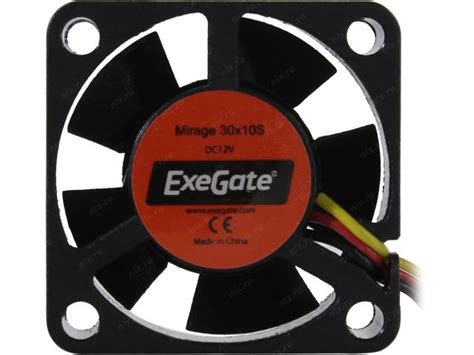ExeGate Mirage-S 30x30x10 вентилятор для корпуса