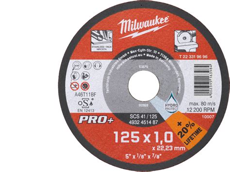 Tarcza Do Metalu 125x1 0mm PRO Inox Milwaukee 4932451487 Cena