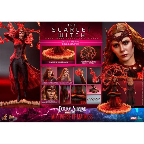 咩咩Q 全新 Hot toys mms 豪華版 奇異博士 緋紅女巫 Scarlet Witch 蝦皮購物