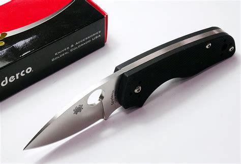 Spyderco Lil Native黑g10柄無鎖定折刀cpm S30v鋼 瑞格華·大海刀品