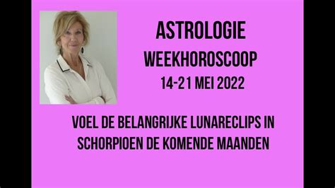 Astrologie Weekhoroscoop Tot Mei Voel De Energie Van De