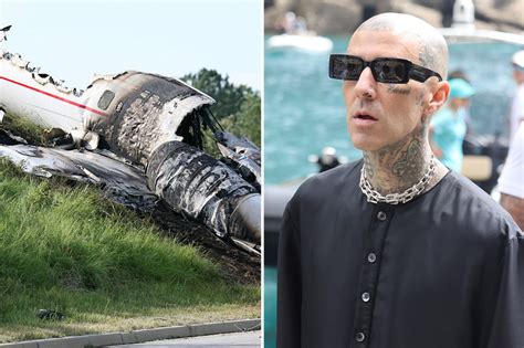 When was Travis Barker in a plane crash? | The US Sun
