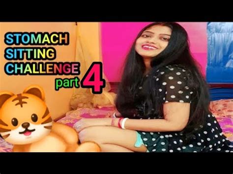 New Stomach Sitting Challenge 2024 With My Teddy Part 4 YouTube