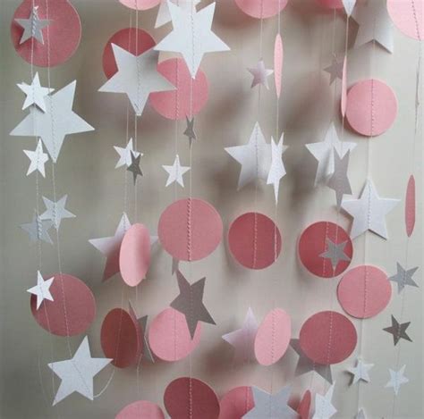 50 Bastelideen aus Papier | Бумажные гирлянды, Самодельная гирлянда ...