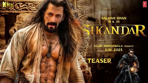 SIKANDAR Official Teaser Salman Khan Sajid Nadiadwala Salman